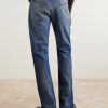 Straight-Leg Cotton Jeans - BK