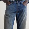Straight-Leg Cotton Jeans - CU