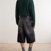 Cotton Denim Shorts - BK