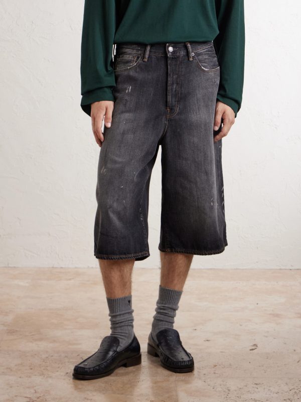 Cotton Denim Shorts - FR