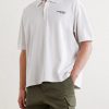 Logo-Embroidered Cotton-Piqué Polo Shirt - FR
