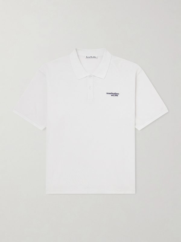 Logo-Embroidered Cotton-Piqué Polo Shirt