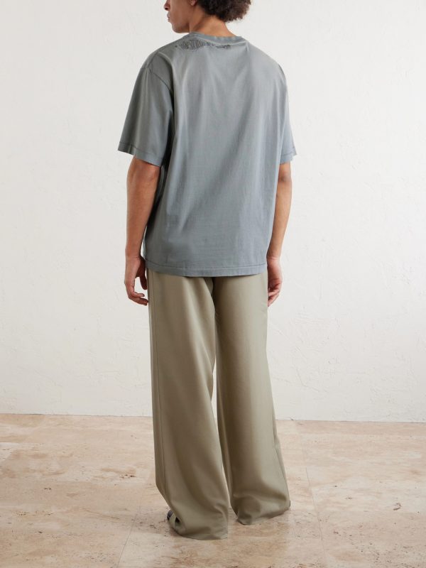 Logo-Print Cotton-Jersey T-Shirt - BK Logo-Print Cotton-Jersey T-Shirt - BK