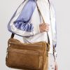 Camero Camera Suede Messenger Bag - FR Camero Camera Suede Messenger Bag - FR
