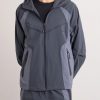 Tech Logo-Embroidered Colour-Block Dri-FIT Hooded Jacket - FR