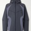 Tech Logo-Embroidered Colour-Block Dri-FIT Hooded Jacket