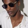 Beckett D-Frame Gold-Tone and Acetate Sunglasses - OU Beckett D-Frame Gold-Tone and Acetate Sunglasses - OU