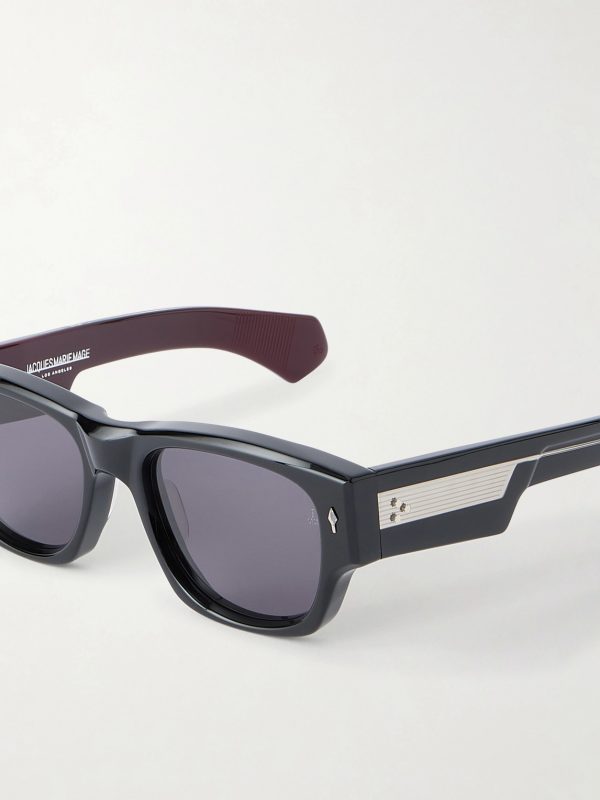 Dino Square-Frame Acetate Sunglasses - CU Dino Square-Frame Acetate Sunglasses - CU