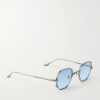 Verlaine Round-Frame Metal Sunglasses - FR