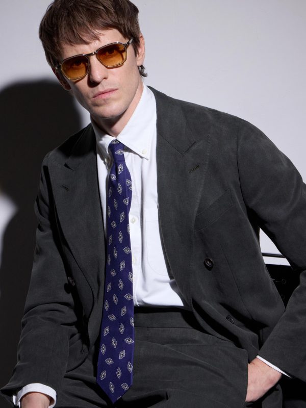 Beckett D-Frame Titanium and Acetate Sunglasses - OU Beckett D-Frame Titanium and Acetate Sunglasses - OU