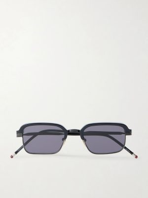 Comanche Square-Frame Titanium and Acetate Sunglasses Comanche Square-Frame Titanium and Acetate Sunglasses