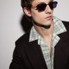 Comanche Square-Frame Titanium and Acetate Sunglasses - OU