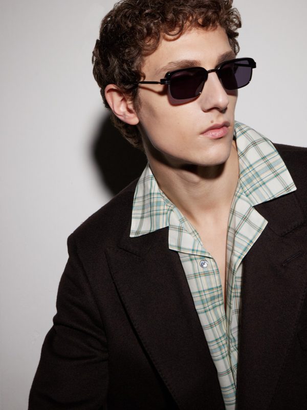 Comanche Square-Frame Titanium and Acetate Sunglasses - OU
