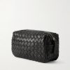 Armour 014 Woven Leather Wash Bag - BK