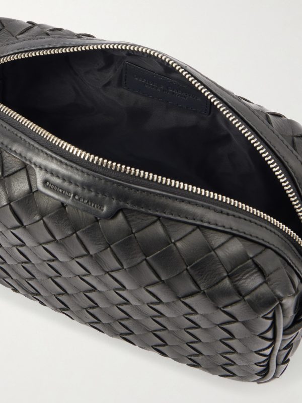 Armour 014 Woven Leather Wash Bag - E1