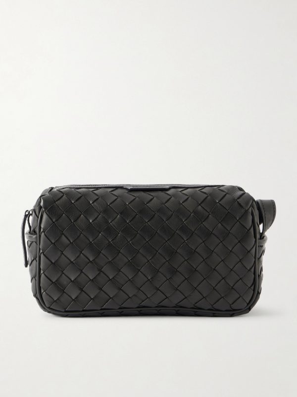 Armour 014 Woven Leather Wash Bag