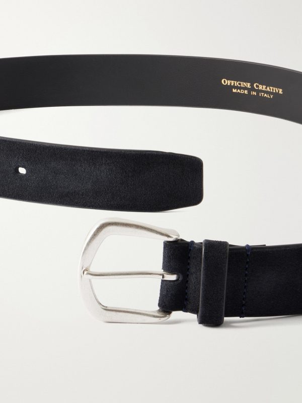 3.5cm Suede Belt - CU 3.5cm Suede Belt - CU
