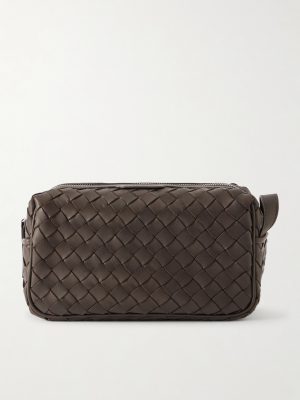 Armour 014 Woven Leather Wash Bag Armour 014 Woven Leather Wash Bag