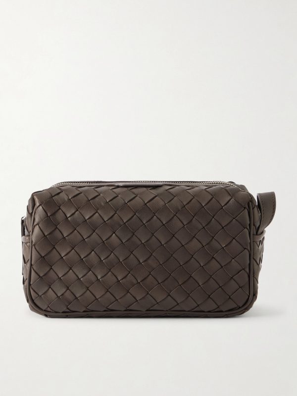 Armour 014 Woven Leather Wash Bag