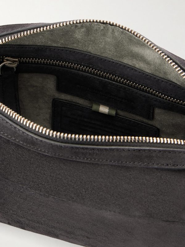 Quentin 25 Suede Messenger Bag - E1 Quentin 25 Suede Messenger Bag - E1