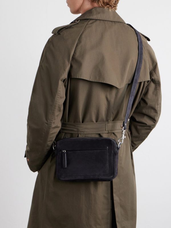 Quentin 25 Suede Messenger Bag - FR Quentin 25 Suede Messenger Bag - FR