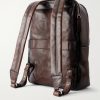 Quentin 023 Full-Grain Leather Backpack - BK Quentin 023 Full-Grain Leather Backpack - BK
