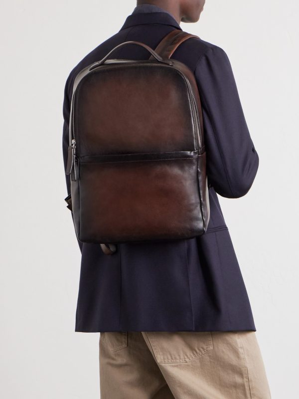 Quentin 023 Full-Grain Leather Backpack - FR Quentin 023 Full-Grain Leather Backpack - FR