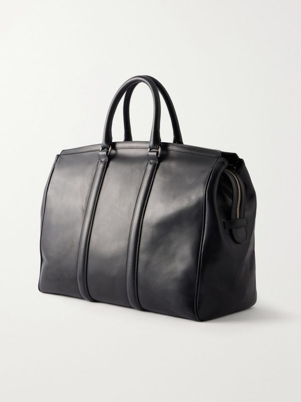 Quentin 009 Leather Weekend Bag - BK Quentin 009 Leather Weekend Bag - BK