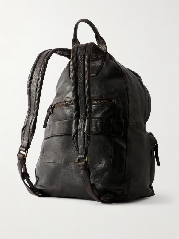 Ignis Leather Backpack - BK