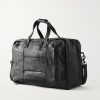 Helmet 056 Full-Grain Leather Weekend Bag - BK