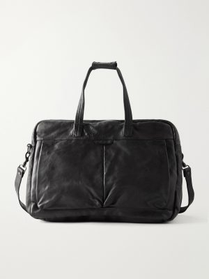 Helmet 056 Full-Grain Leather Weekend Bag