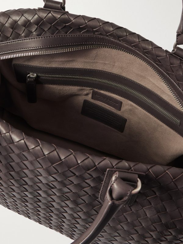 Armor/019 Woven Leather Weekend Bag - E1 Armor/019 Woven Leather Weekend Bag - E1