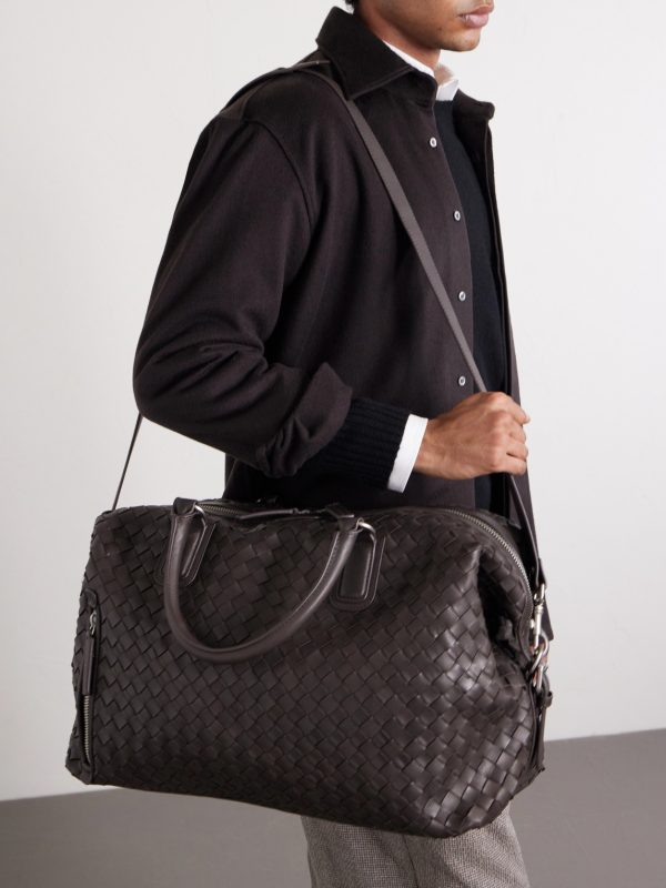 Armor/019 Woven Leather Weekend Bag - FR Armor/019 Woven Leather Weekend Bag - FR