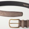 3.5cm Suede Belt - CU 3.5cm Suede Belt - CU