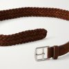 3cm Woven Suede Belt - CU 3cm Woven Suede Belt - CU