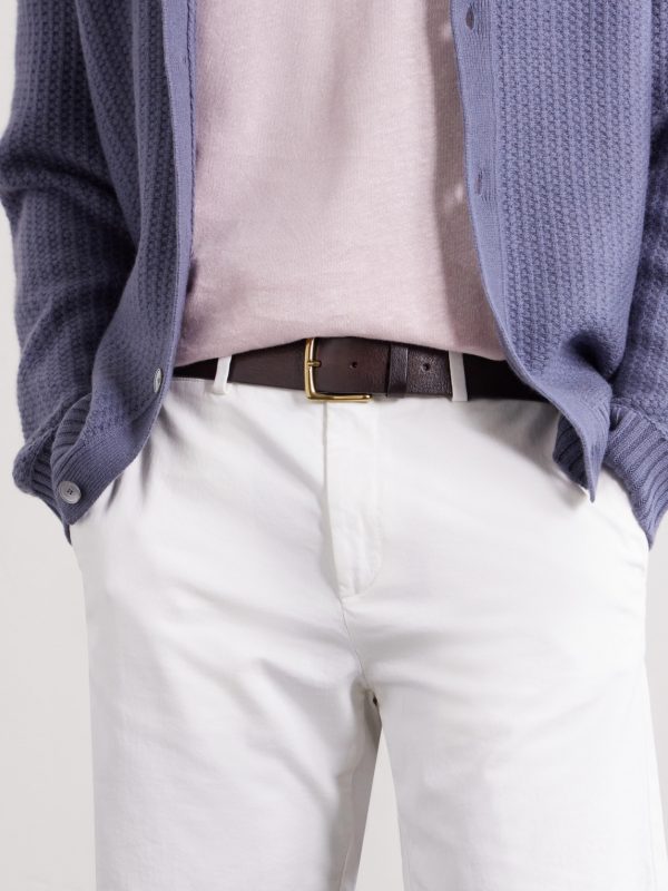 2.2 cm Leather Belt - OU 2.2 cm Leather Belt - OU