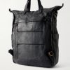 Helmet 005 Full-Grain Leather Tote Bag - BK