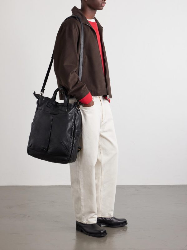 Helmet 005 Full-Grain Leather Tote Bag - FR