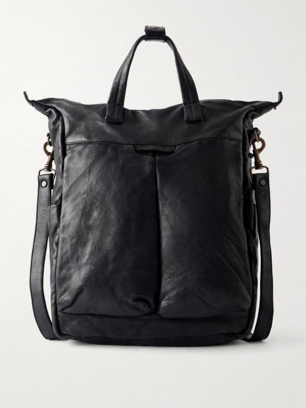 Helmet 005 Full-Grain Leather Tote Bag