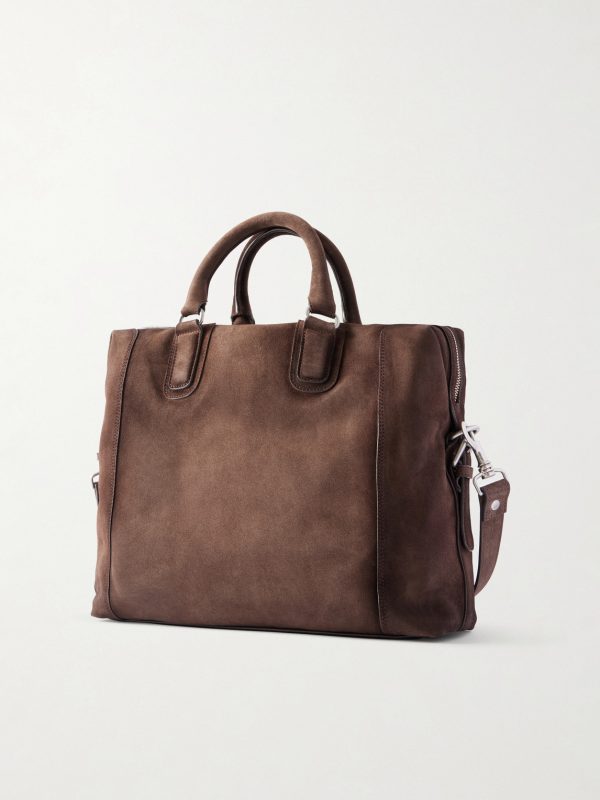 Jules 007 Leather Briefcase - BK
