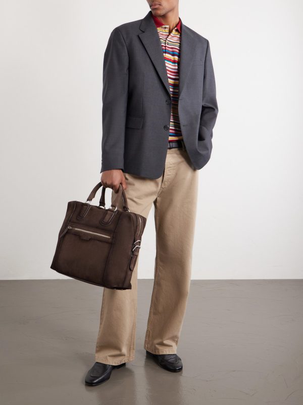 Jules 007 Leather Briefcase - FR