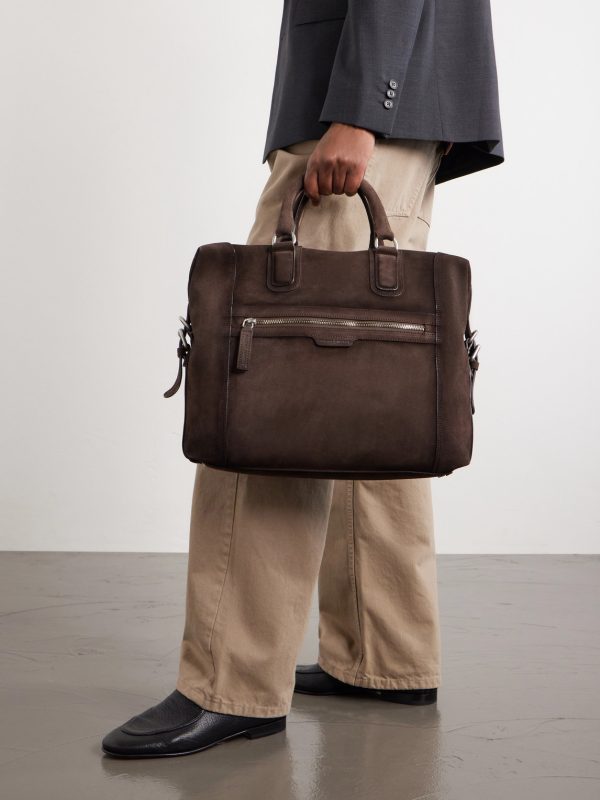 Jules 007 Leather Briefcase - OU
