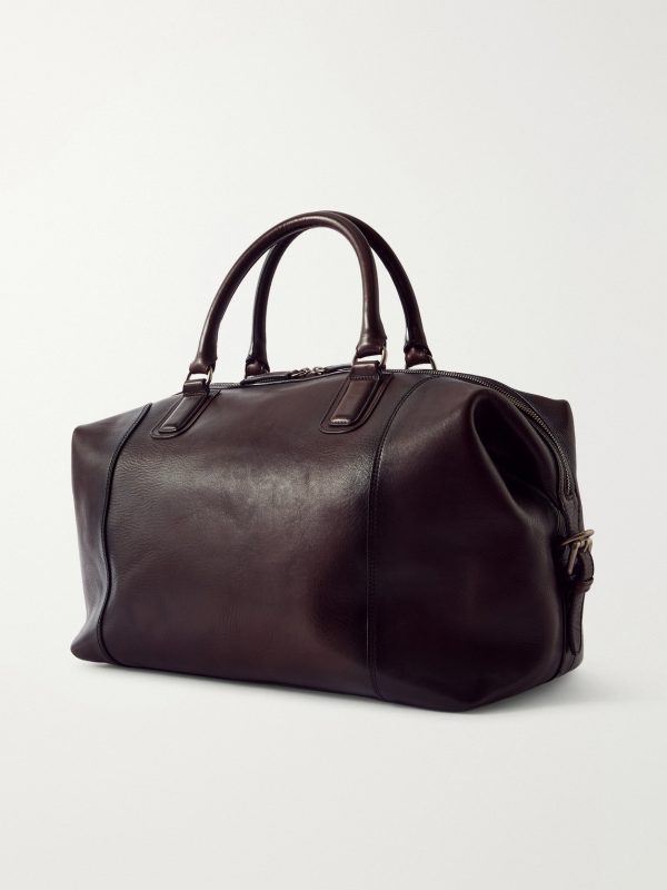 Jules006 Full-Grain Leather Weekend Bag - BK Jules006 Full-Grain Leather Weekend Bag - BK