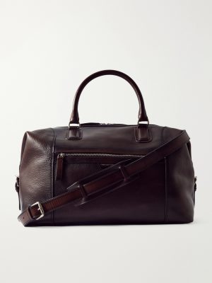 Jules006 Full-Grain Leather Weekend Bag