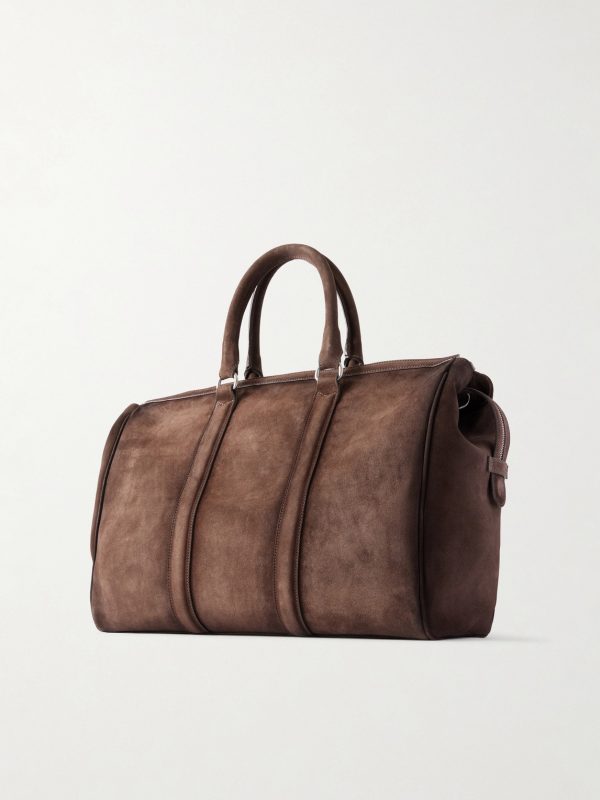 Quentin 009 Suede Weekend Bag - BK Quentin 009 Suede Weekend Bag - BK