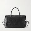 Woven Leather Weekend Bag Woven Leather Weekend Bag