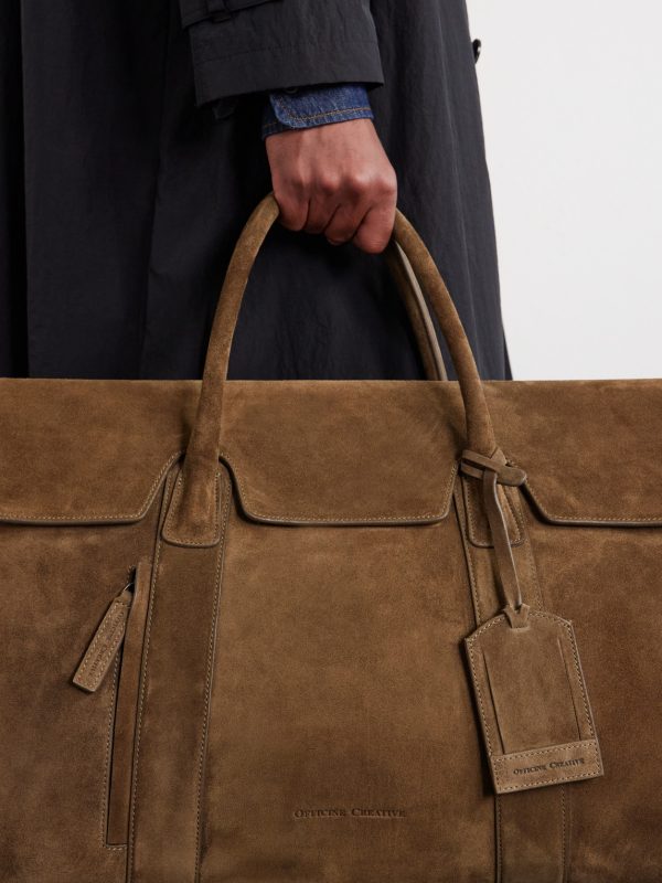 Bostonian 001 Suede Weekend Bag - E2 Bostonian 001 Suede Weekend Bag - E2
