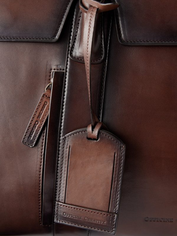 Bostonian 001 Leather Weekend Bag - CU