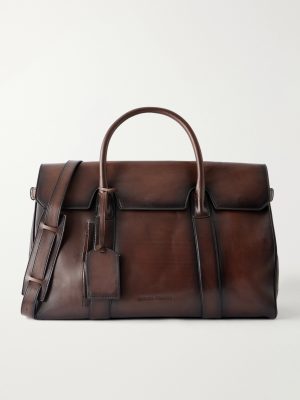 Bostonian 001 Leather Weekend Bag