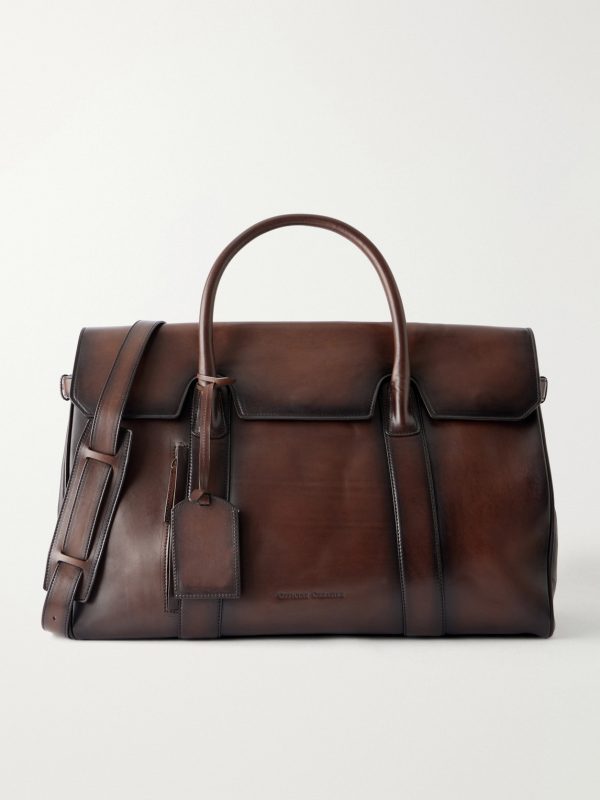 Bostonian 001 Leather Weekend Bag